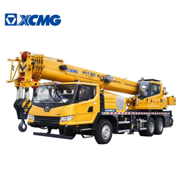 XCMG official 30 ton hydraulic rc truck crane XCT30_M mobile crane for sale